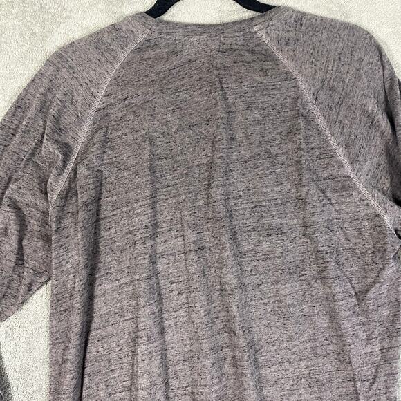 Velvet By Graham and Spencer Men's L Crewneck Sweater Gray Sporty Athletic - Picture 6 of 10